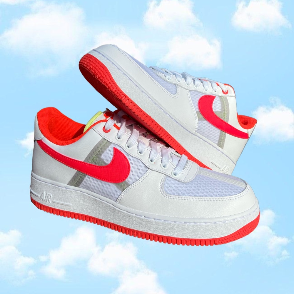 Nike Air Force 1 Low Transparent White Cri…